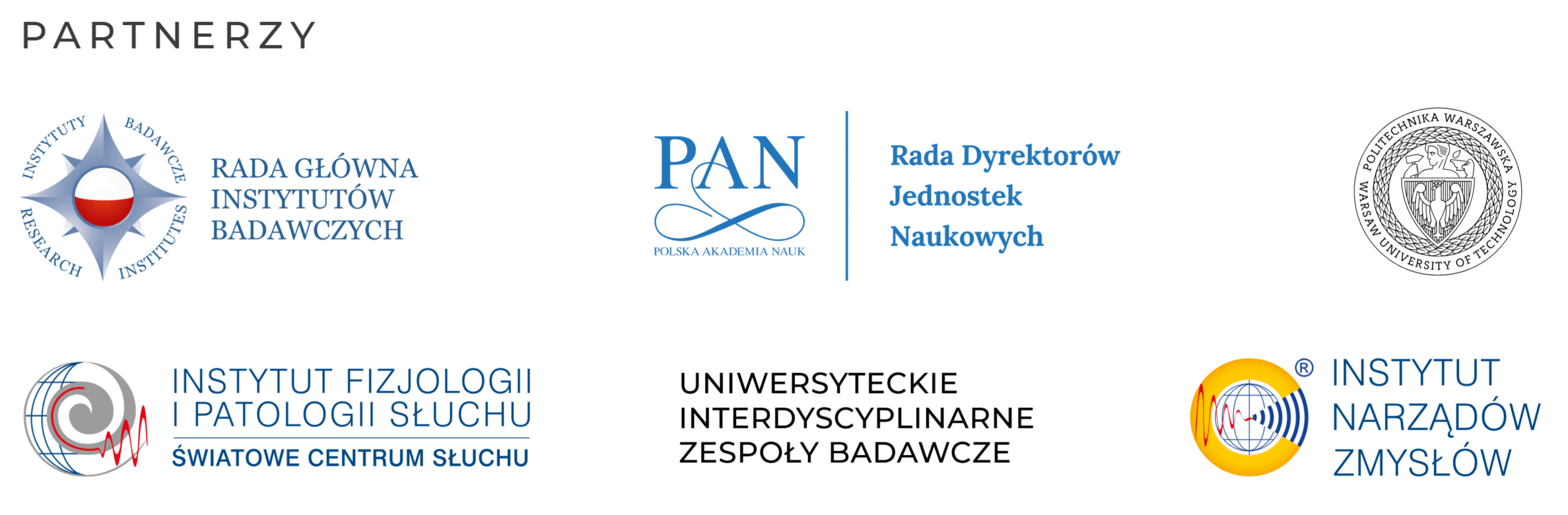 Partnerzy 2025 - logotypy partnerów kongresu